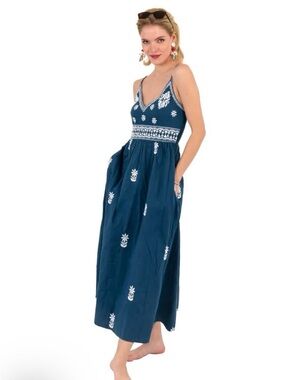 Gretchen Scott Fiesta Time Midi Dress Size Small